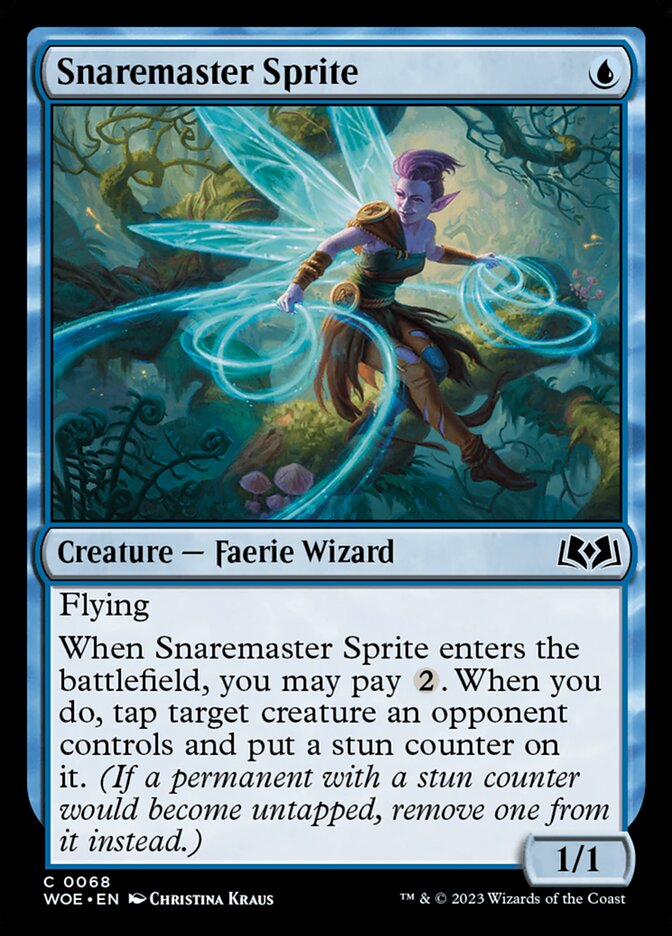 Snaremaster Sprite - carta Magic The Gathering
