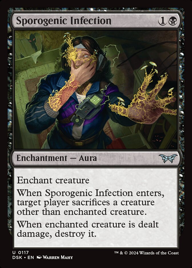 Sporogenic Infection - carta Magic The Gathering