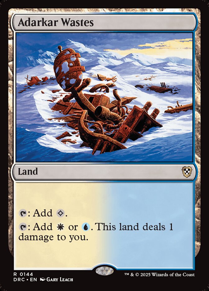 Adarkar Wastes - carta Magic The Gathering