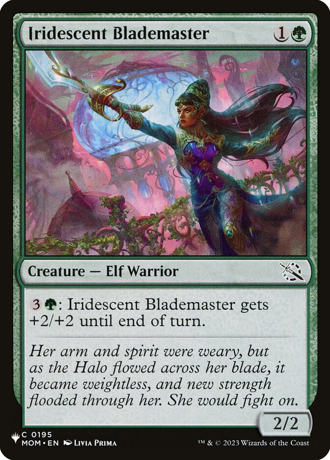 Iridescent Blademaster - carta Magic The Gathering