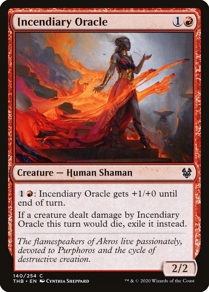 Incendiary Oracle - carta Magic The Gathering
