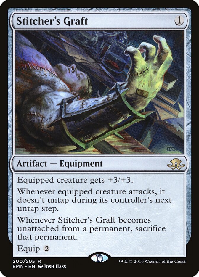 Stitcher's Graft - carta Magic The Gathering