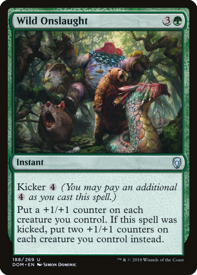 Wild Onslaught - carta Magic The Gathering