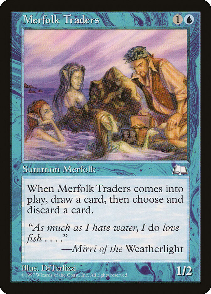 Merfolk Traders - carta Magic The Gathering
