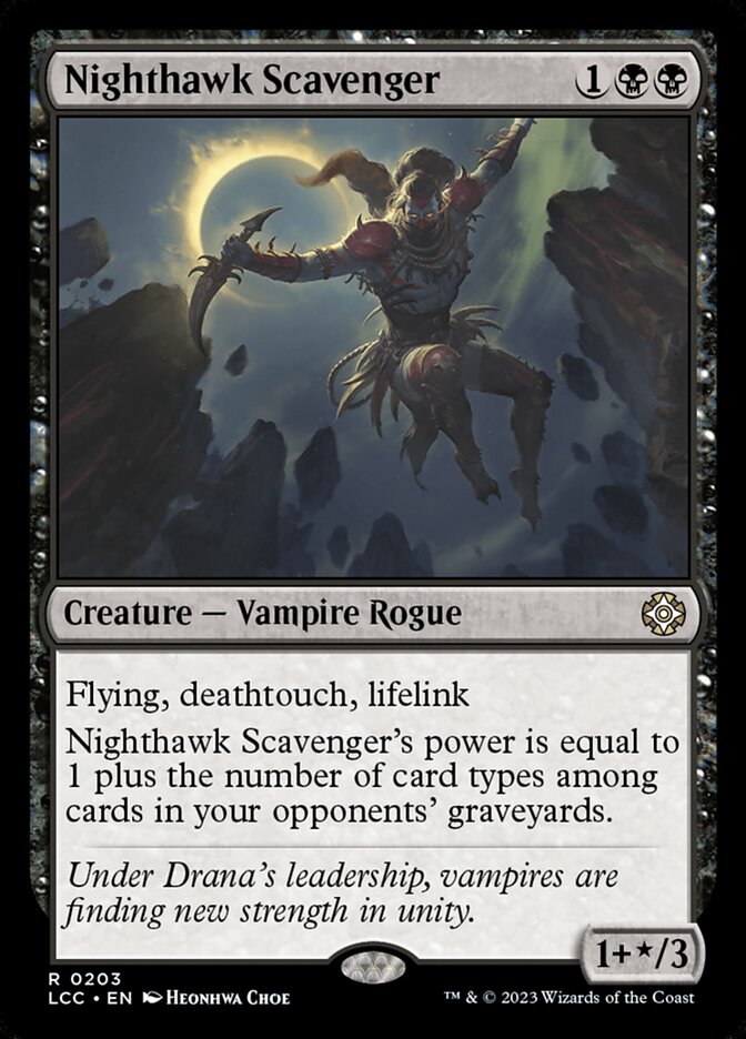 Nighthawk Scavenger - carta Magic The Gathering