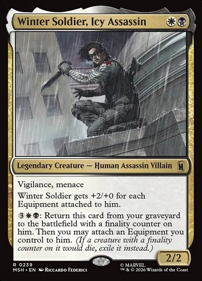 Winter Soldier, Icy Assassin - carta Magic The Gathering
