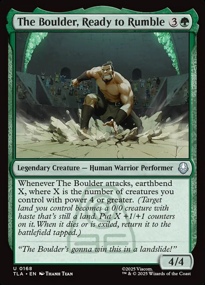 The Boulder, Ready to Rumble - carta Magic The Gathering