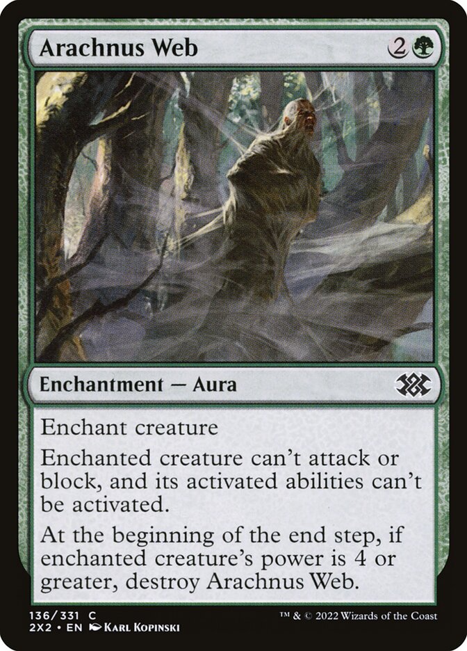 Arachnus Web - carta Magic The Gathering