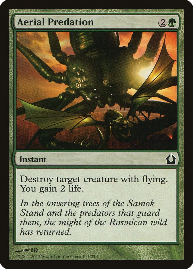 Aerial Predation - carta Magic The Gathering