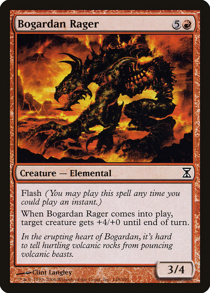 Bogardan Rager - carta Magic The Gathering