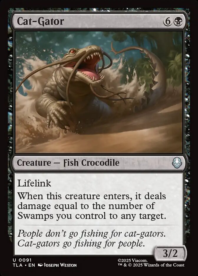 Cat-Gator - carta Magic The Gathering