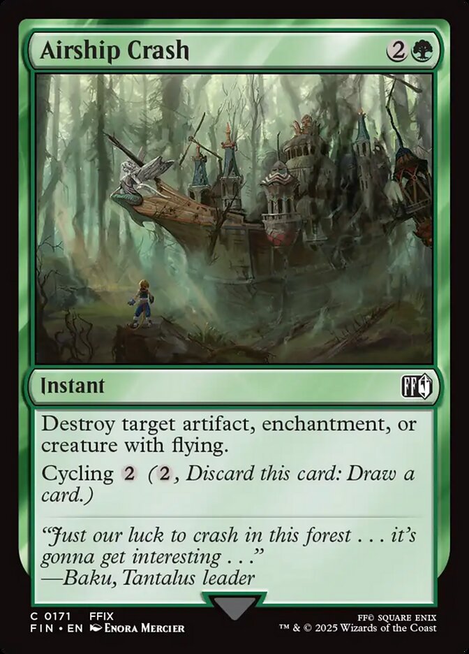 Airship Crash - carta Magic The Gathering