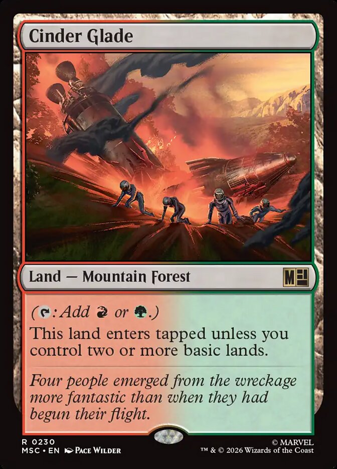 Cinder Glade - carta Magic The Gathering