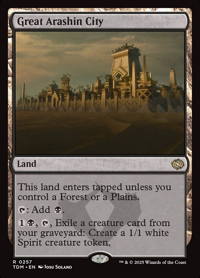 Great Arashin City - carta Magic The Gathering