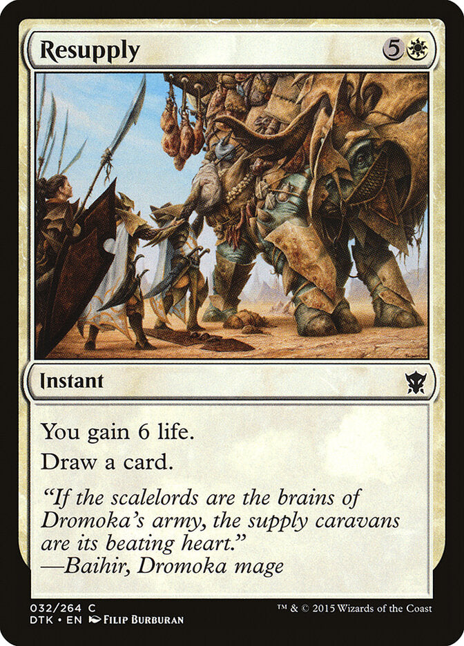 Resupply - carta Magic The Gathering