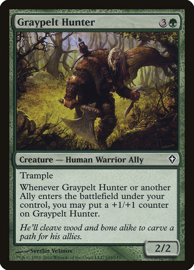 Graypelt Hunter - carta Magic The Gathering