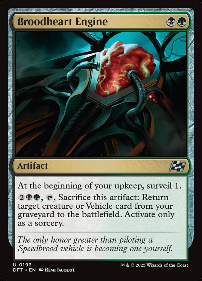 Broodheart Engine - carta Magic The Gathering