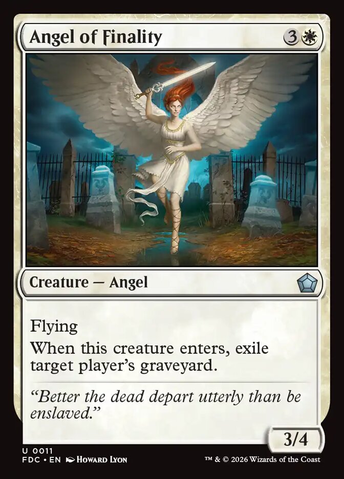 Angel of Finality - carta Magic The Gathering