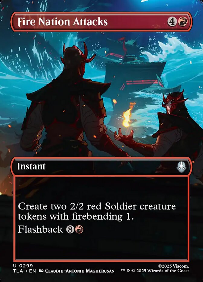 Fire Nation Attacks - carta Magic The Gathering