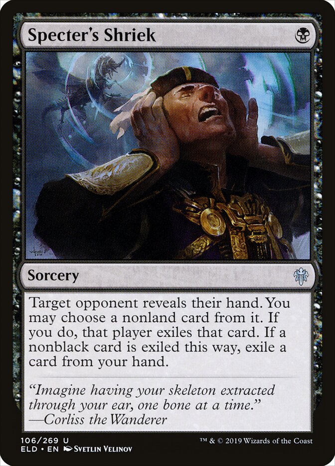 Specter's Shriek - carta Magic The Gathering