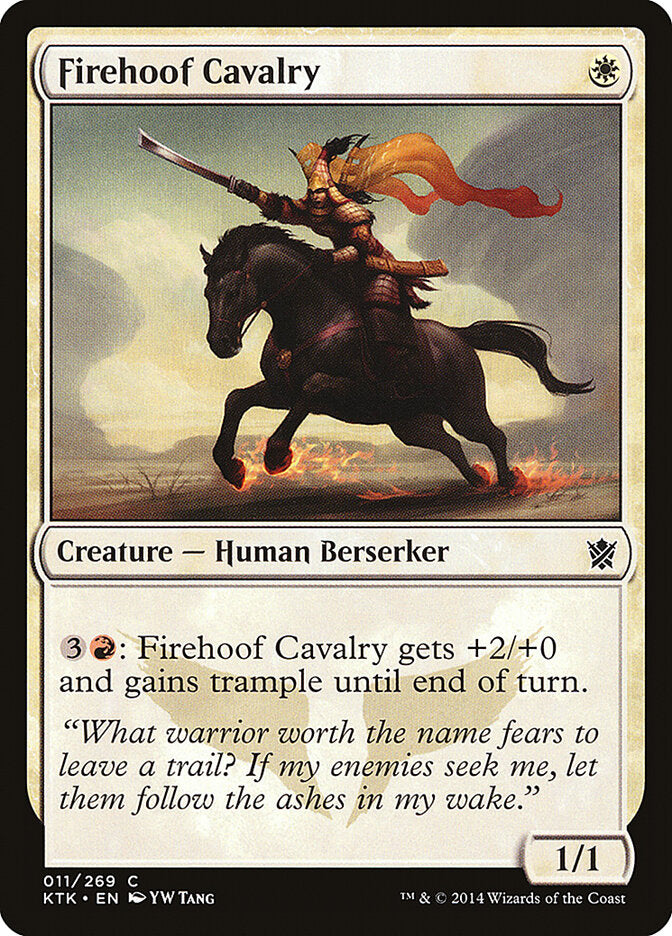 Firehoof Cavalry - carta Magic The Gathering