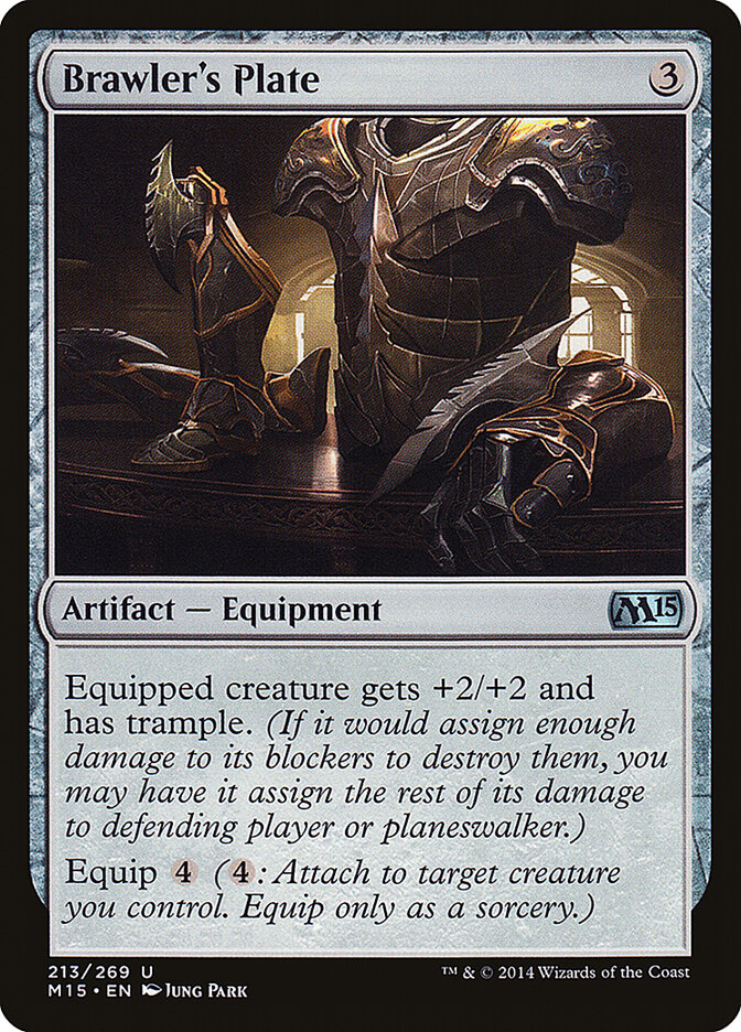 Brawler's Plate - carta Magic The Gathering