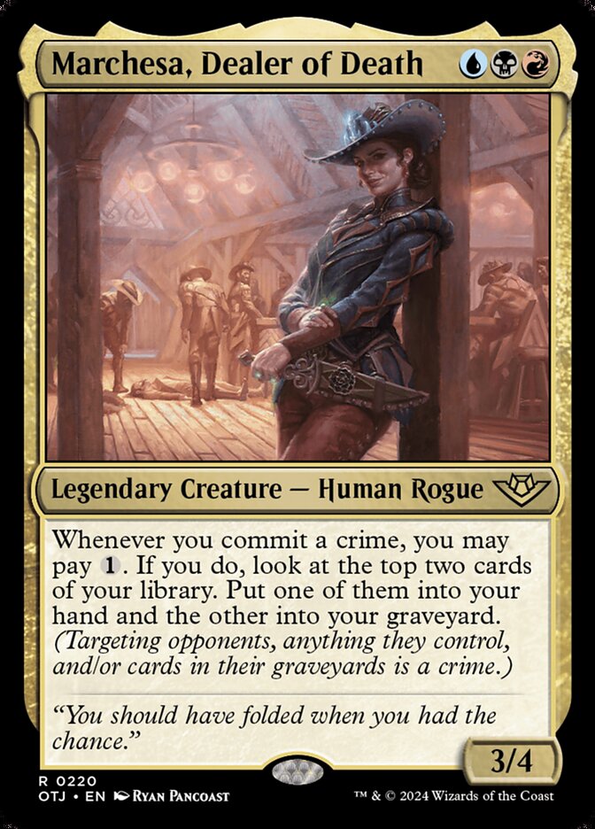 Marchesa, Dealer of Death - carta Magic The Gathering