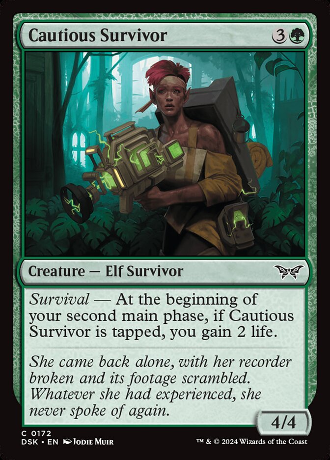 Cautious Survivor - carta Magic The Gathering