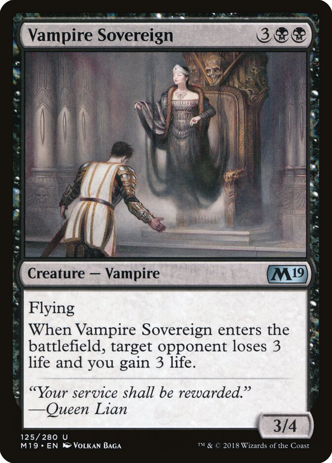Vampire Sovereign - carta Magic The Gathering