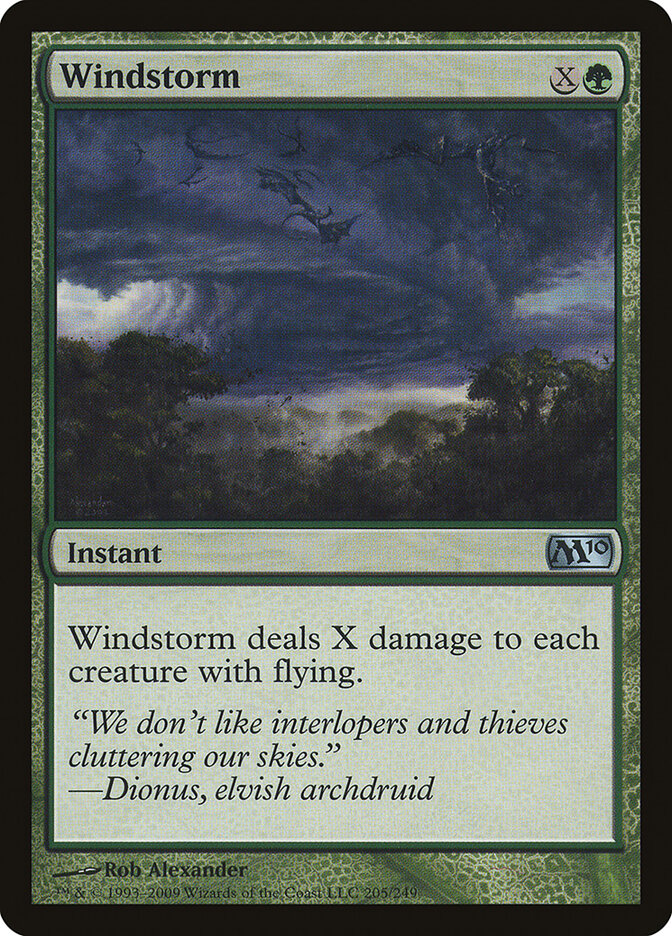 Windstorm - carta Magic The Gathering