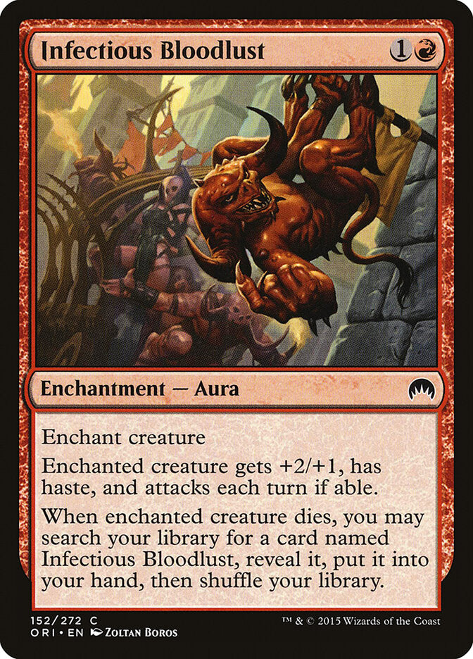 Infectious Bloodlust - carta Magic The Gathering