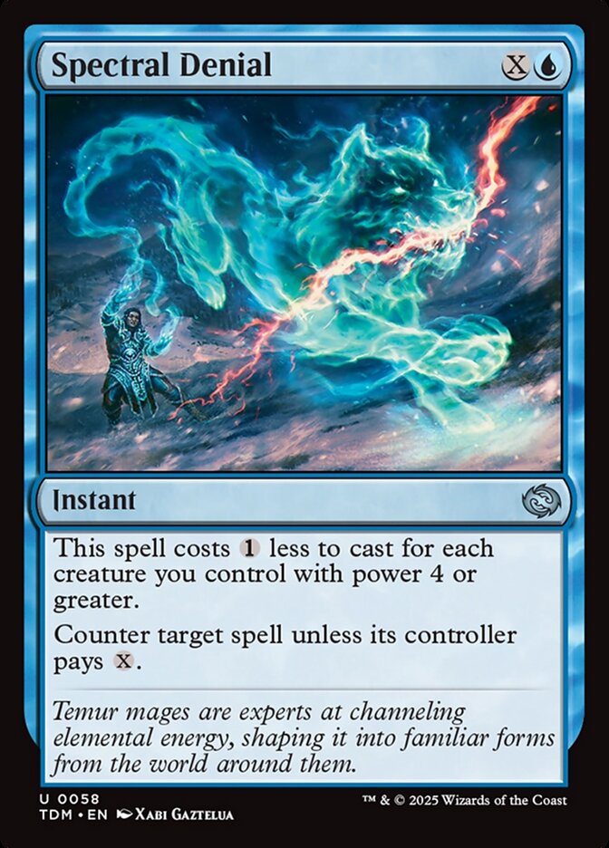 Spectral Denial - carta Magic The Gathering