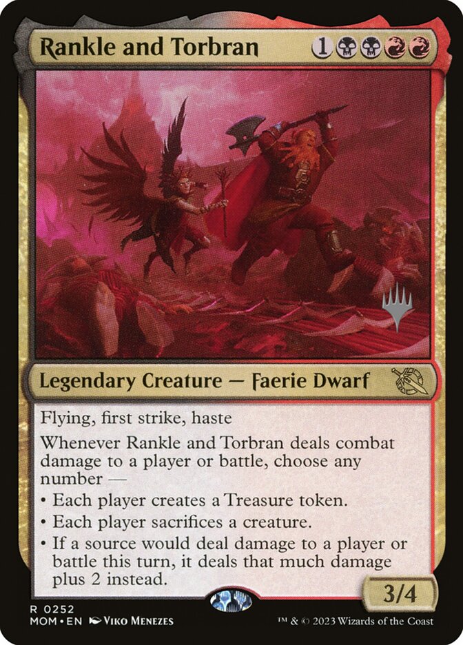 Rankle and Torbran - carta Magic The Gathering
