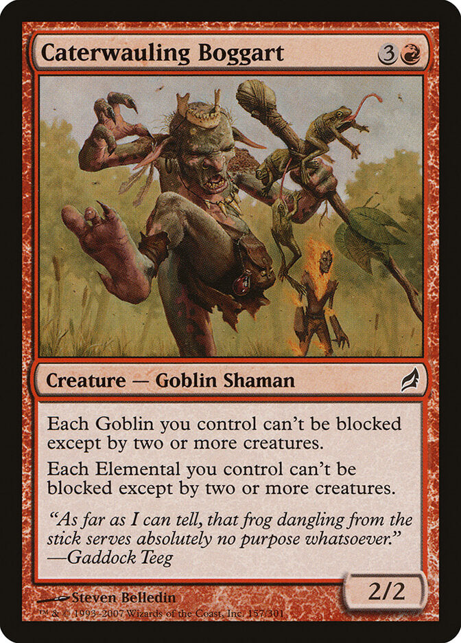 Caterwauling Boggart - carta Magic The Gathering