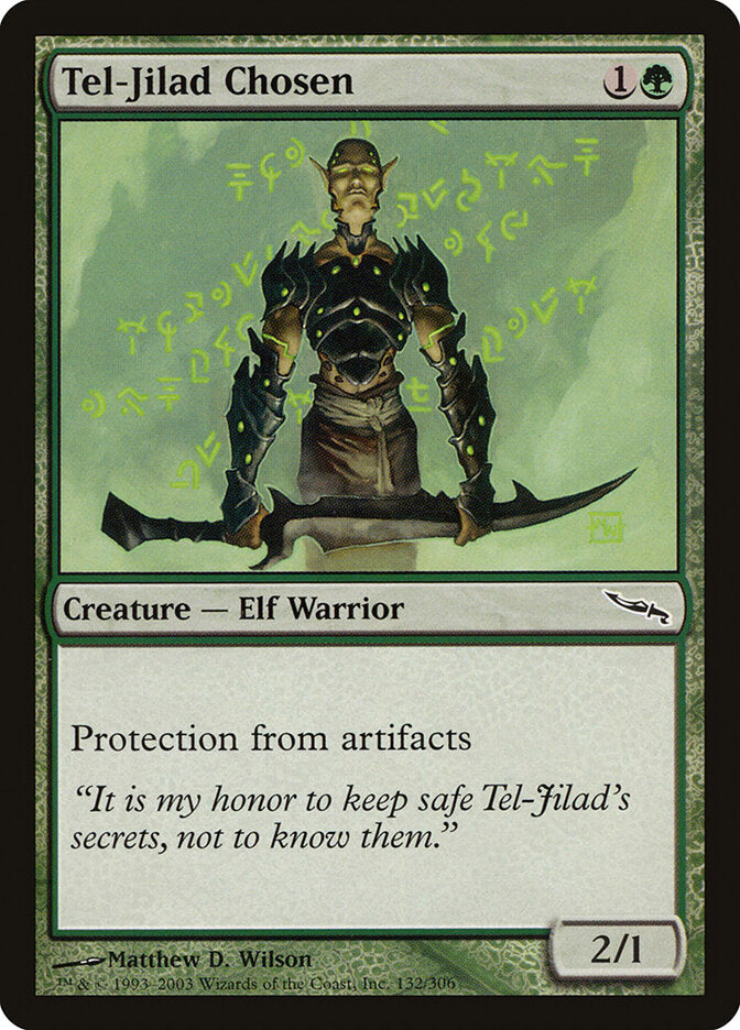 Tel-Jilad Chosen - carta Magic The Gathering