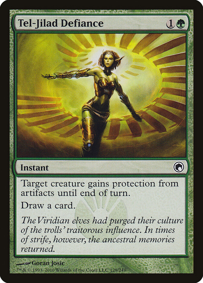 Tel-Jilad Defiance - carta Magic The Gathering