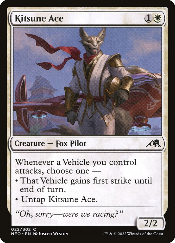Kitsune Ace - carta Magic The Gathering
