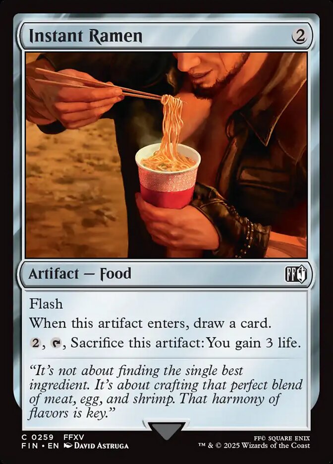 Instant Ramen - carta Magic The Gathering