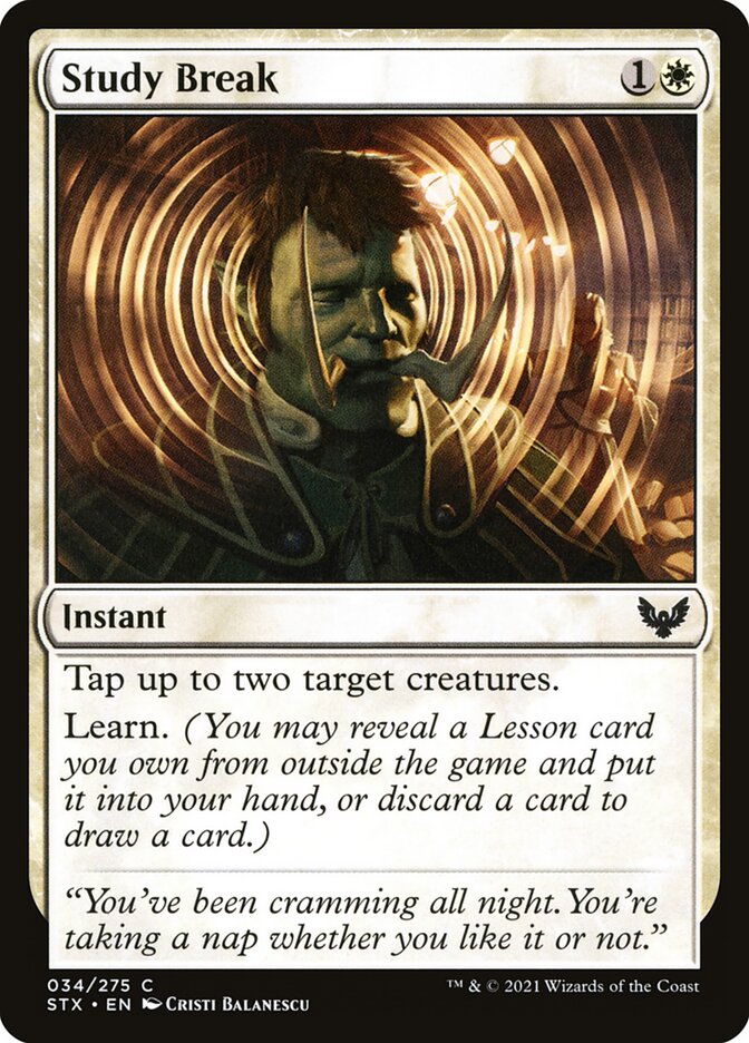 Study Break - carta Magic The Gathering