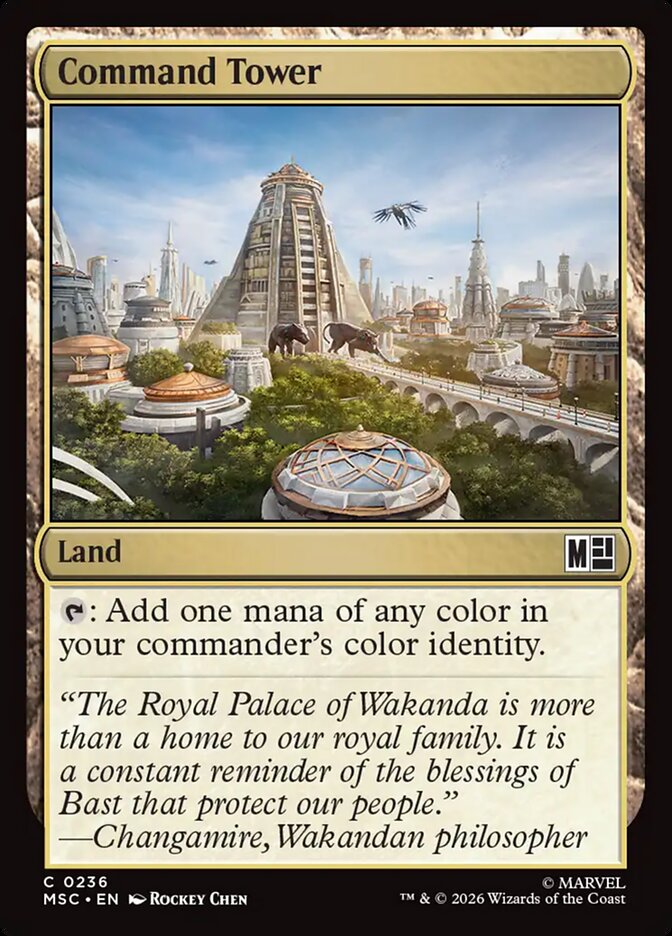 Command Tower - carta Magic The Gathering