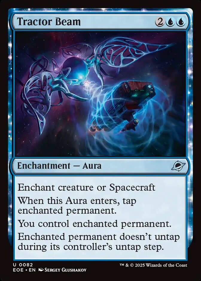 Tractor Beam - carta Magic The Gathering