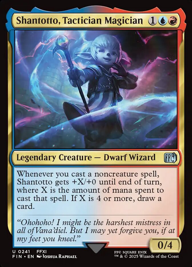 Shantotto, Tactician Magician - carta Magic The Gathering
