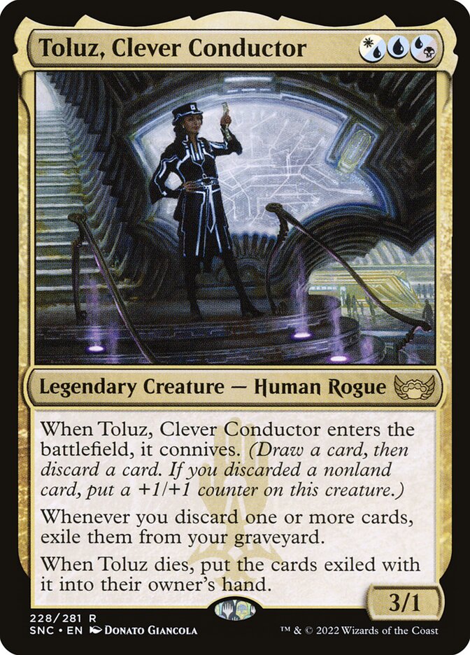 Toluz, Clever Conductor - carta Magic The Gathering