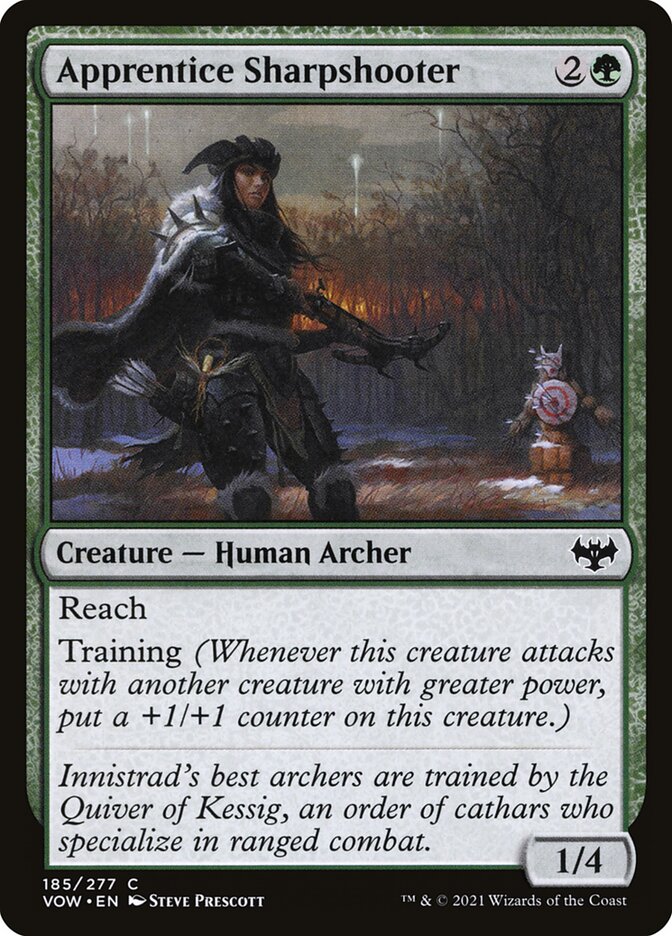 Apprentice Sharpshooter - carta Magic The Gathering