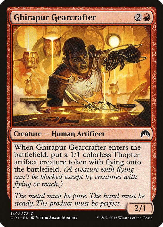 Ghirapur Gearcrafter - carta Magic The Gathering