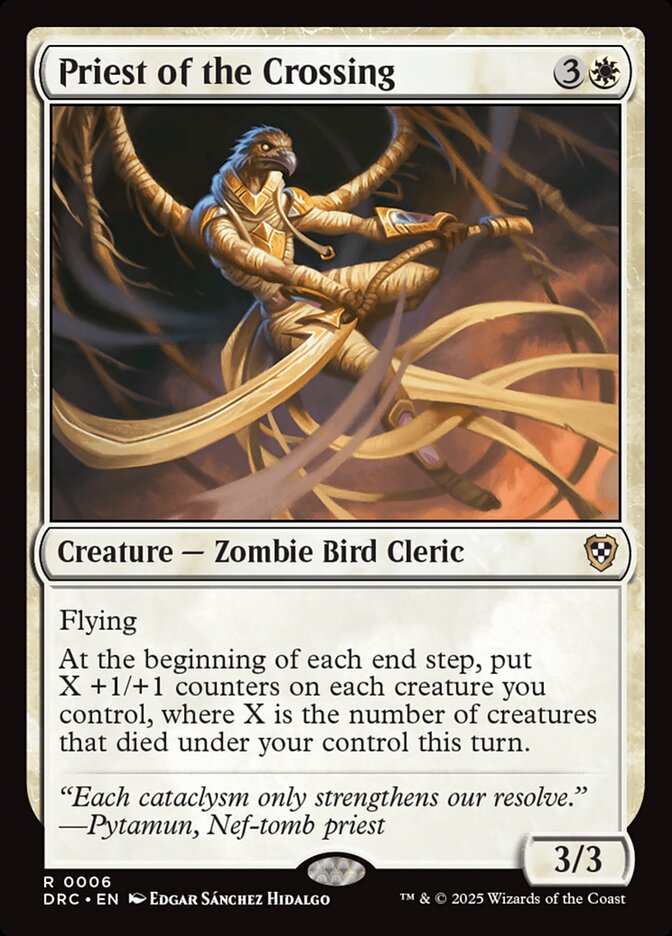 Priest of the Crossing - carta Magic The Gathering