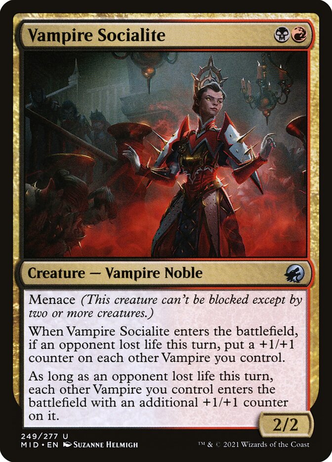Vampire Socialite - carta Magic The Gathering