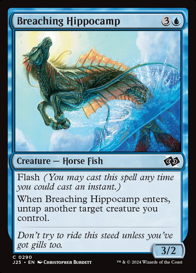 Breaching Hippocamp - carta Magic The Gathering
