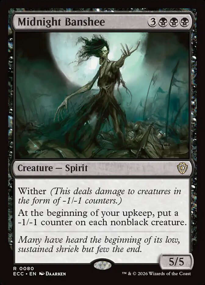 Midnight Banshee - carta Magic The Gathering