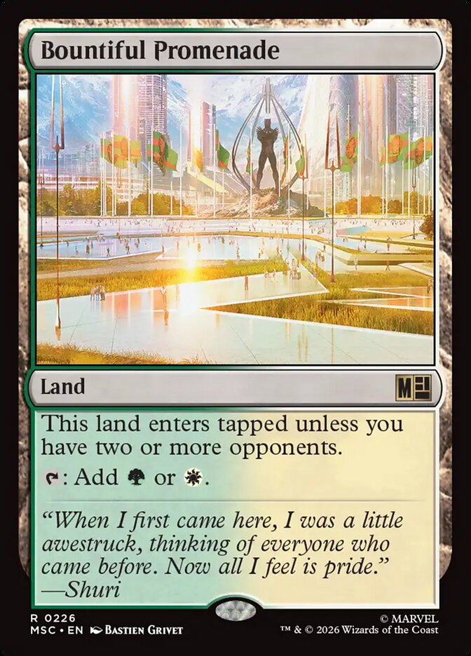 Bountiful Promenade - carta Magic The Gathering
